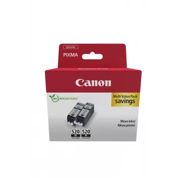 Canon tintes kasetne 2932B019 PGI-520 dubultais iepakojums melna