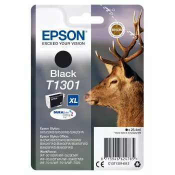 Epson Stag Singlepack Melns T1301 DURABrite Ultra Ink