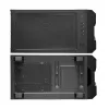 PC korpuss CHIEFTEC GS-01B-OP Tower Melns — rūdīts stikls, RGB ventilatori, atbalsta ATX/Micro-ATX, GPU līdz 320 mm