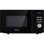 Kombinētā mikroviļņu krāsns Gorenje MO20A4BH — 20 L, 800 W, melna, 5 jaudas līmeņi