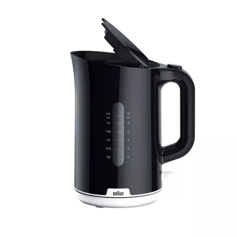 Braun WK 1100 BK elektriskā tējkanna 1,7 L 2200 W melna