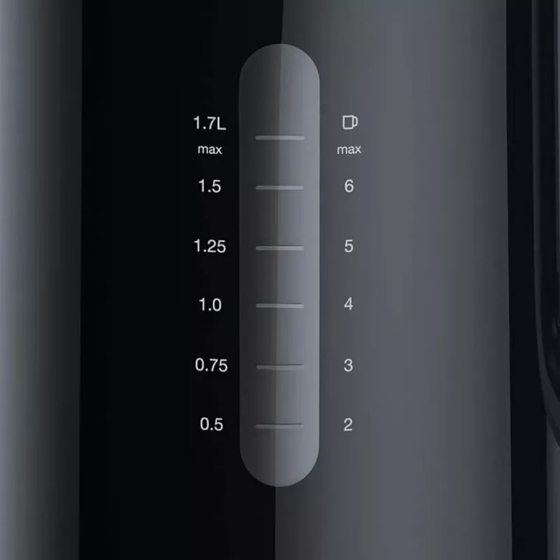 Braun WK 1100 BK elektriskā tējkanna 1,7 L 2200 W melna