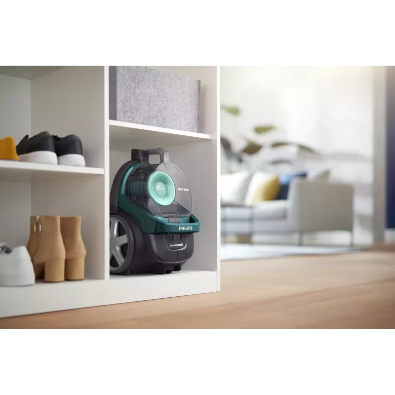 Philips 5000 sērijas FC9555/09 putekļsūcējs 1,5 L cilindriskais putekļsūcējs sausai tīrīšanai 900 W bez maisa