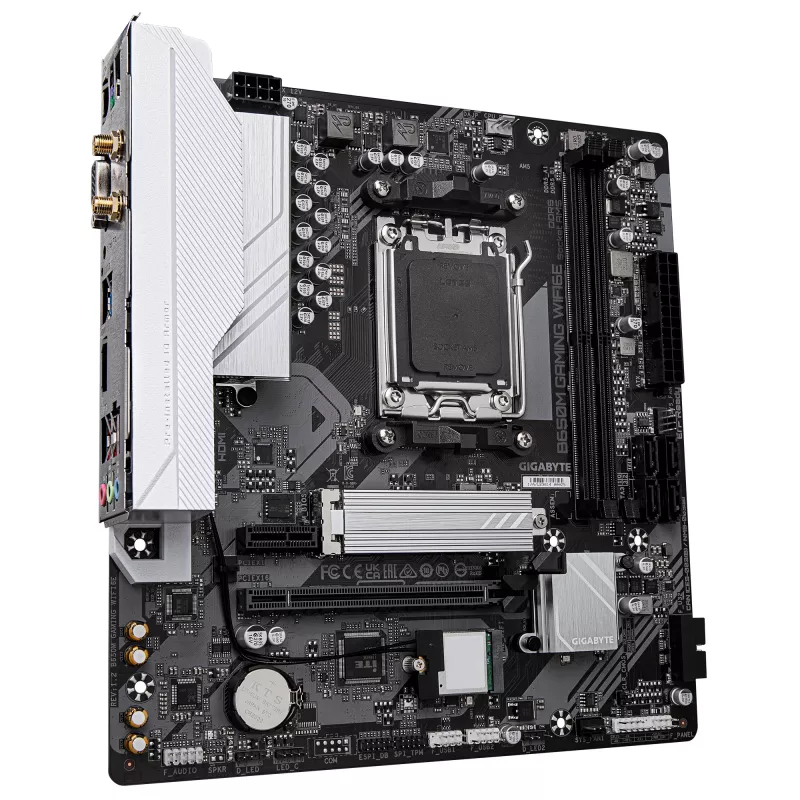 Mātesplate GIGABYTE B650M GAMING WIFI6E, AMD B650, Socket AM5, Micro ATX