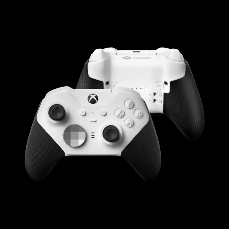 Spēļu kontrolieris Microsoft Xbox Elite Wireless Series 2 Core melns balts Bluetooth USB
