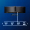 Philips P Line 32:9 SuperWide izliekts LCD monitors 499P9H/00, 124 cm (48.8 collas), 5120 x 1440 pikseļi, UltraWide Dual Quad HD, LCD, 5 ms, Melns