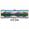 Philips P Line 32:9 SuperWide izliekts LCD monitors 499P9H/00, 124 cm (48.8 collas), 5120 x 1440 pikseļi, UltraWide Dual Quad HD, LCD, 5 ms, Melns