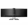 Philips P Line 32:9 SuperWide izliekts LCD monitors 499P9H/00, 124 cm (48.8 collas), 5120 x 1440 pikseļi, UltraWide Dual Quad HD, LCD, 5 ms, Melns