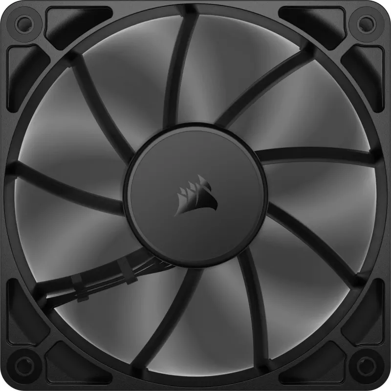 Ventilators Corsair RS120 12 cm Melns 420-2100 RPM 0.2-4.15 mmH2O