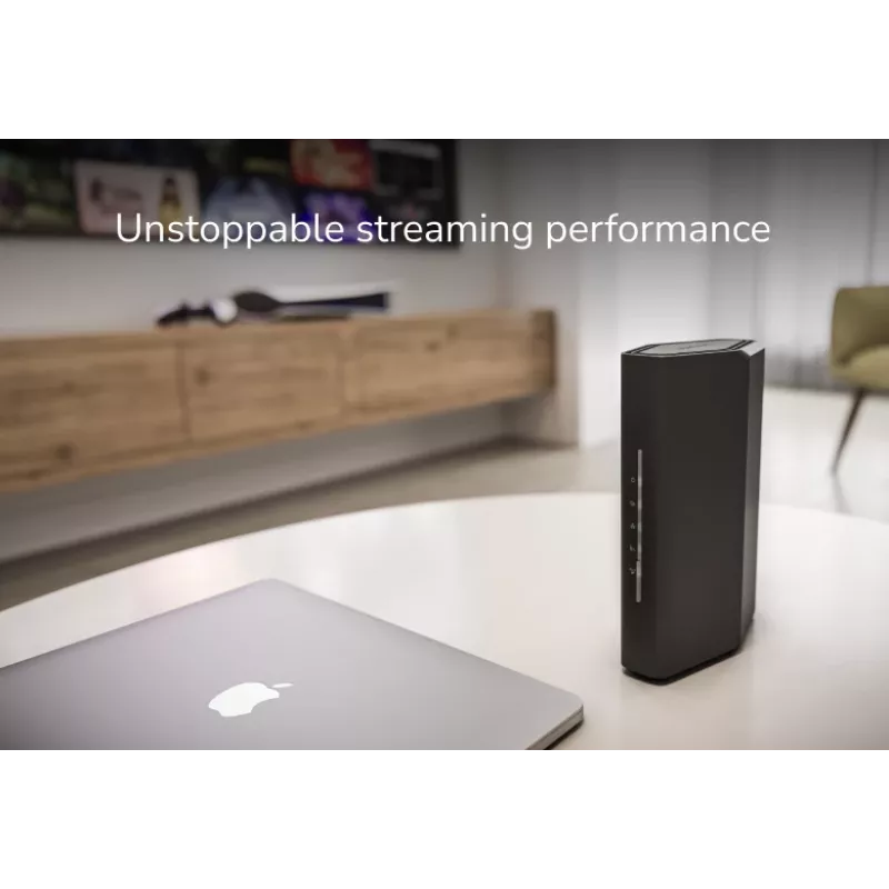 NETGEAR Nighthawk bezvadu maršrutētājs 2.5 Gigabit Ethernet Divjoslu (2.4 GHz / 5 GHz) Melns