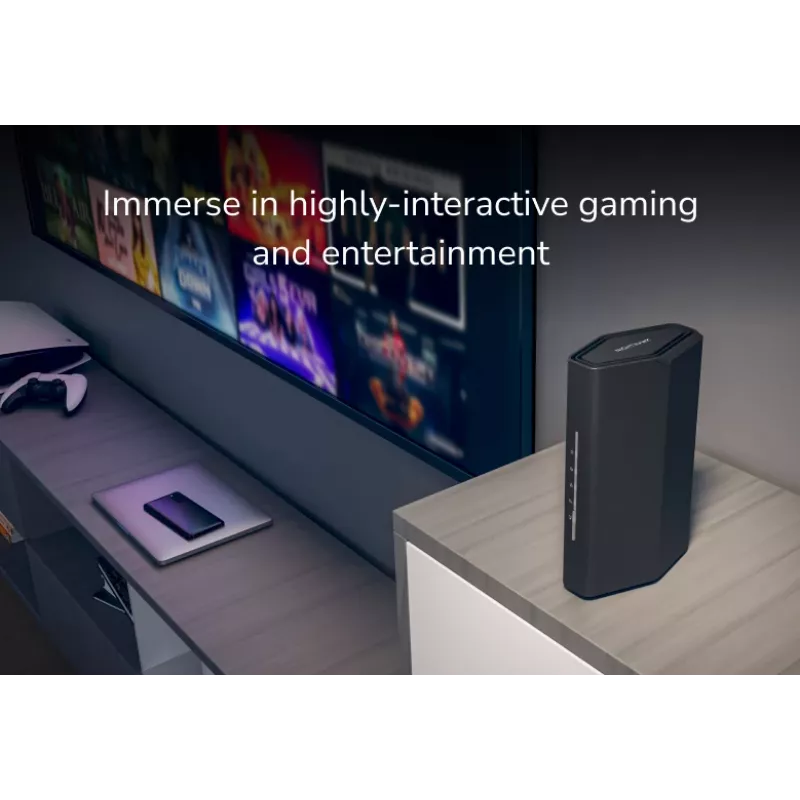 NETGEAR Nighthawk bezvadu maršrutētājs 2.5 Gigabit Ethernet Divjoslu (2.4 GHz / 5 GHz) Melns