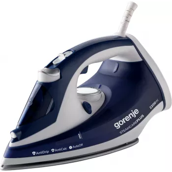 Tvaika gludeklis Gorenje SIH2200BLC 2200 W Keramikas zole 2,5 m vads