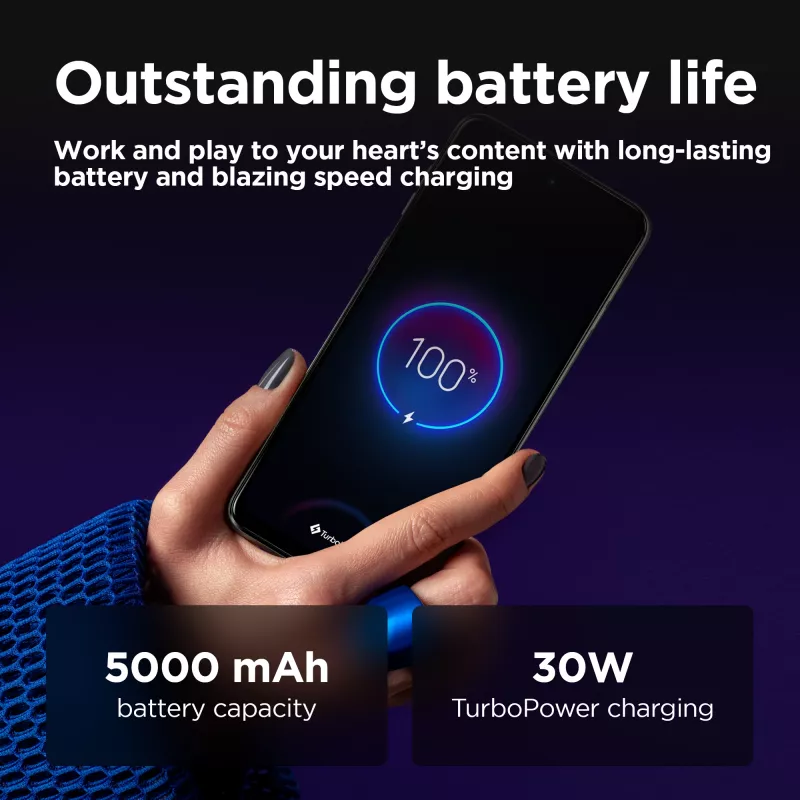 Motorola moto g55 5G 16,5 cm (6,49 collu) Dual SIM Android 14 USB Type-C 8 GB 256 GB 5000 mAh Zaļš