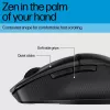 HP 480 Comfort Bluetooth pele, labai rokai, Bluetooth, 4000 DPI, melna