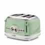 Ariete 156 4 Slice Vintage Toaster, 1600 W, 6 grauzdēšanas līmeņi, nerūsējošais tērauds krāsots pasteļzaļā krāsā, bez sviestmaižu turētājiem. Zaļš