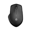 HP 285 klusā bezvadu pele, abpusēja, optiskā, RF bezvadu, 1200 DPI, melna