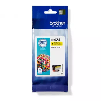 Brother LC424Y tintes kasetne 1 gab. Oriģināla Dzeltena