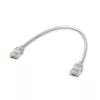 Ethernet komutācijas kabelis UBIQUITI UACC-Cable-Patch-EL 0.3 m Cat6 2.5 Gb/s PoE++ balts