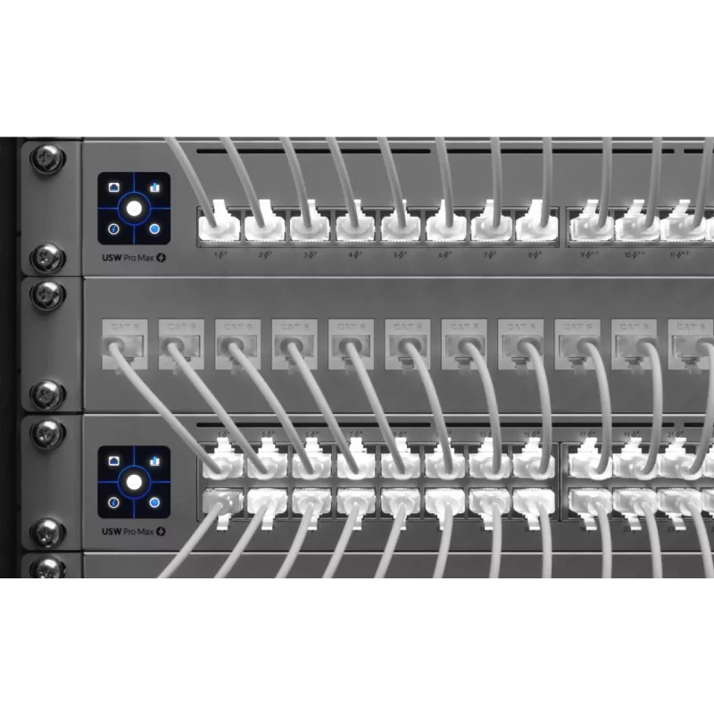 Ethernet komutācijas kabelis UBIQUITI UACC-Cable-Patch-EL 0.3 m Cat6 2.5 Gb/s PoE++ balts