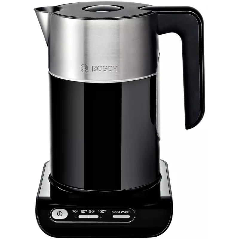 Bosch TWK8613 elektriskā tējkanna 1,5 L 2400 W melna