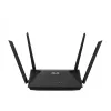 ASUS RT-AX1800U bezvadu maršrutētājs Gigabit Ethernet Divjoslu (2,4 GHz / 5 GHz) Melns