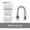 Sony LinkBuds Fit WFLS910NW austiņas/headset Bezvadu Ievietojamās Sarunām/mūzikai Bluetooth Balta