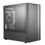 COOLER MASTER CPU Chassis Masterbox NR400 Mini Tower Melns Without ODD
