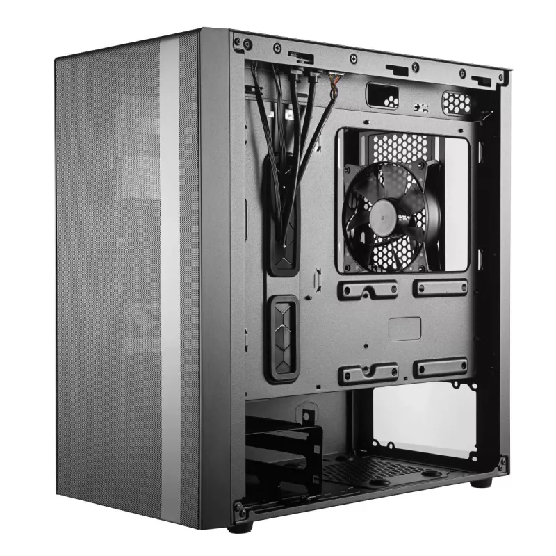 COOLER MASTER CPU Chassis Masterbox NR400 Mini Tower Melns Without ODD