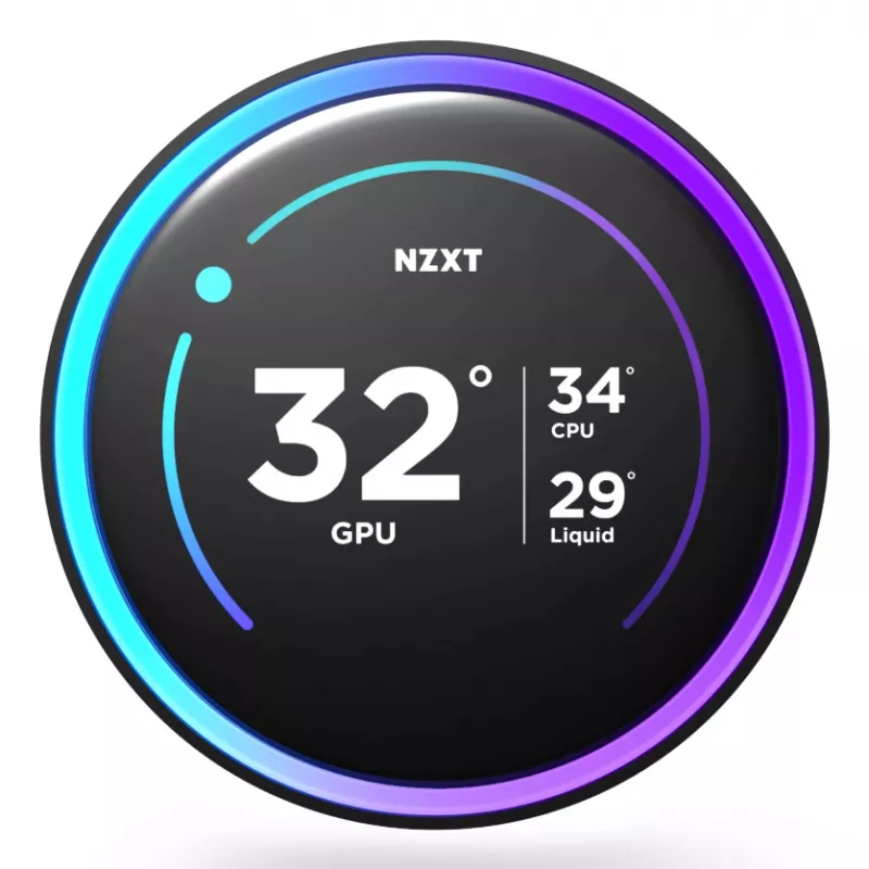 NZXT CPU dzesētājs Kraken Elite 240 Melns