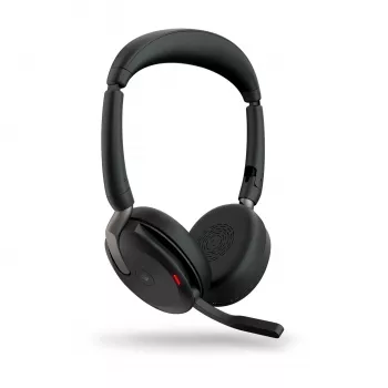 Jabra Evolve2 65 Flex - Link380a MS Stereo, vadu un bezvadu, 20 - 20000 Hz, birojs/zvanu centrs, 136 g, austiņas, melna