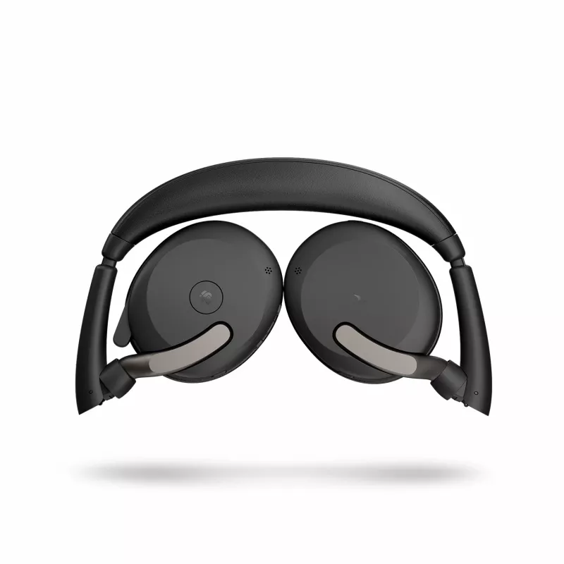 Jabra Evolve2 65 Flex - Link380a MS Stereo, vadu un bezvadu, 20 - 20000 Hz, birojs/zvanu centrs, 136 g, austiņas, melna