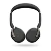 Jabra Evolve2 65 Flex - Link380a MS Stereo, vadu un bezvadu, 20 - 20000 Hz, birojs/zvanu centrs, 136 g, austiņas, melna