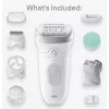 Braun Silk-épil 7 7-081 epilators 40 pincetes Balts