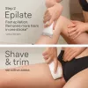 Braun Silk-épil 7 7-081 epilators 40 pincetes Balts