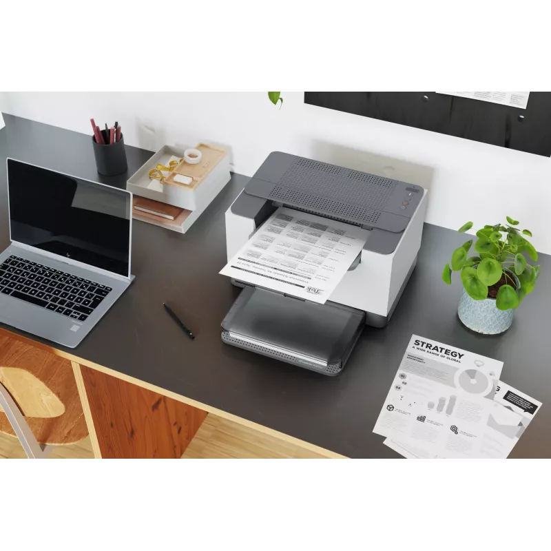 HP LaserJet M207dw printeris, lāzeris, 600 x 600 DPI, A4, 27 ppm, abpusējā druka, pelēks, balts