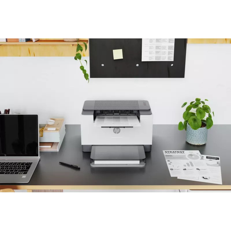 HP LaserJet M207dw printeris, lāzeris, 600 x 600 DPI, A4, 27 ppm, abpusējā druka, pelēks, balts