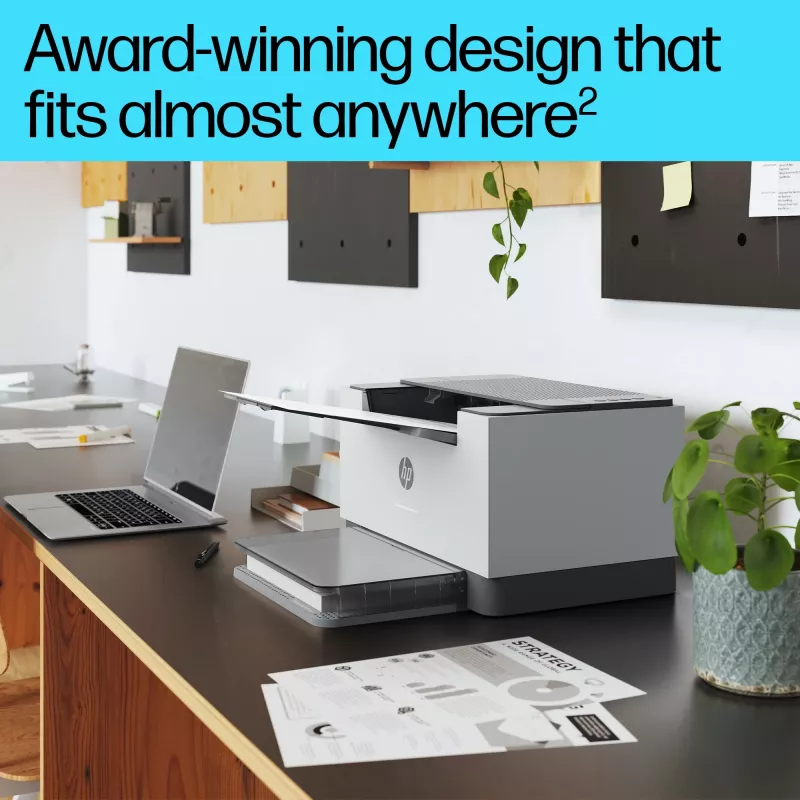 HP LaserJet M207dw printeris, lāzeris, 600 x 600 DPI, A4, 27 ppm, abpusējā druka, pelēks, balts