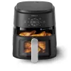 Philips 2000 sērija NA221/00 fritieris Viens 4.2 L Brīvi stāvošs 1500 W Karstā gaisa fritieris Melns, Sudrabs