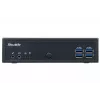 Shuttle XPC slim Barebone DL30N, Intel N100, 1x DDR5, 2x LAN (2x 2.5Gbit), 2xCOM, 1xHDMI, 1xDP, 1x VGA, bez ventilatora, 24/7 pastāvīga darbība