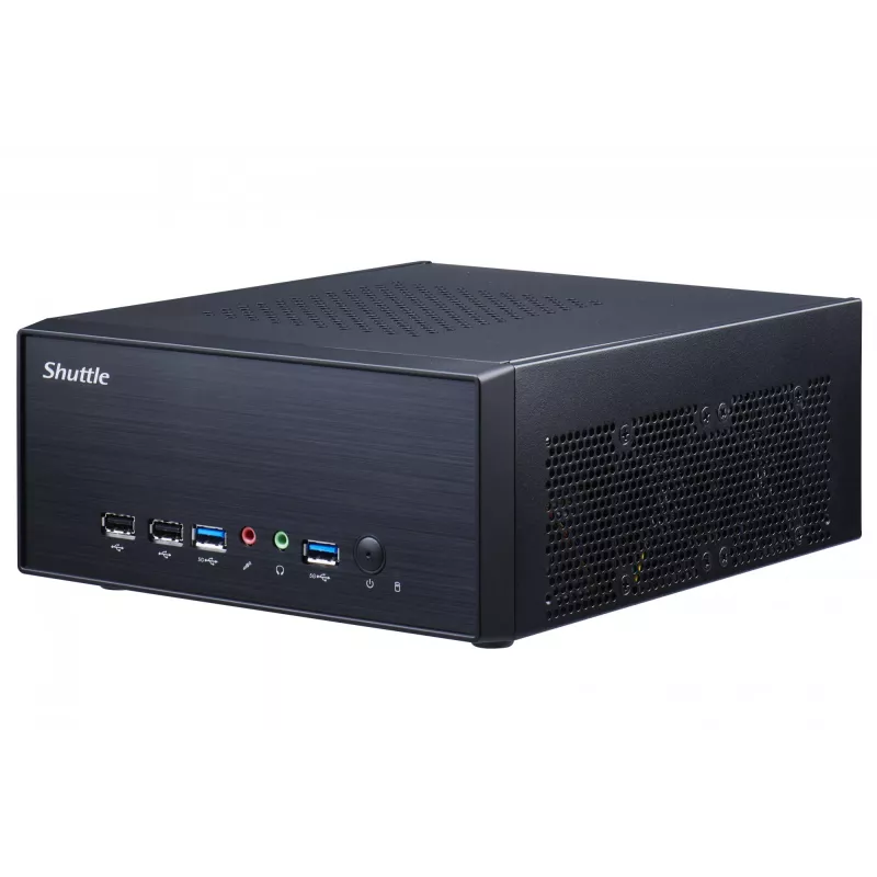 Shuttle XPC slim Barebone XH610G2 - S1700, Intel H610, 1xDP, 2xHDMI, 2 PCIe sloti (1x 16X un 1x X1), 2x Intel LAN (1G + 2.5G), 8x USB, 1x 2.5 collu, 3x M.2, 24/7 pastāvīga darbība