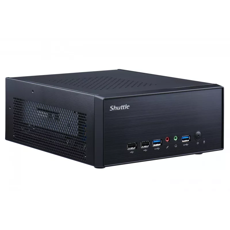 Shuttle XPC slim Barebone XH610G2 - S1700, Intel H610, 1xDP, 2xHDMI, 2 PCIe sloti (1x 16X un 1x X1), 2x Intel LAN (1G + 2.5G), 8x USB, 1x 2.5 collu, 3x M.2, 24/7 pastāvīga darbība