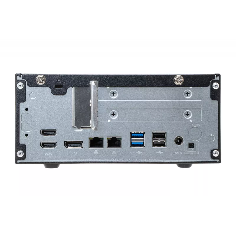 Shuttle XPC slim Barebone XH610G2 - S1700, Intel H610, 1xDP, 2xHDMI, 2 PCIe sloti (1x 16X un 1x X1), 2x Intel LAN (1G + 2.5G), 8x USB, 1x 2.5 collu, 3x M.2, 24/7 pastāvīga darbība