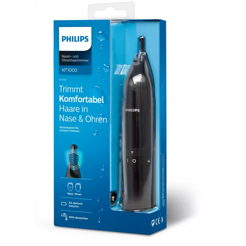 Philips Norelco NOSETRIMMER Series 1000 Deguna trimmeru sērija 1000 NT1650/16 Deguna un ausu trimmeris