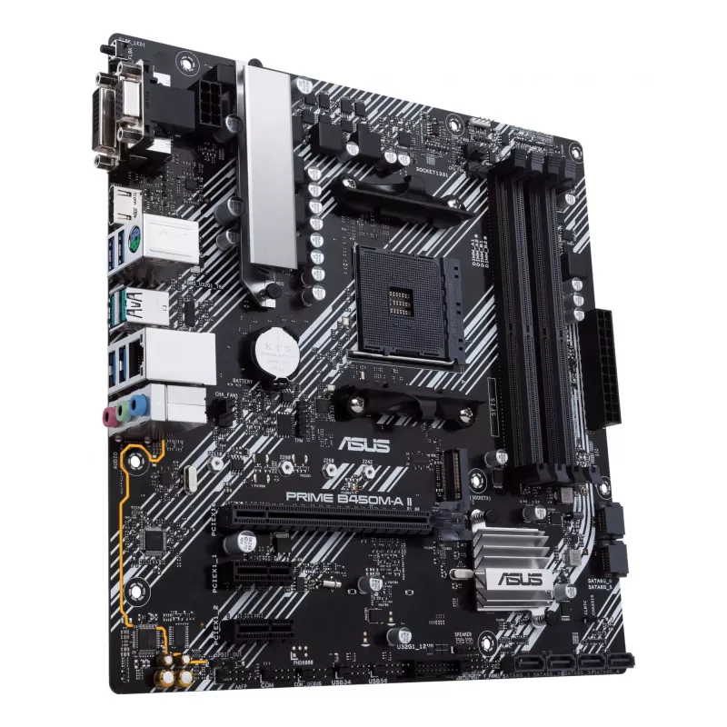 ASUS Prime B450M-K II AMD B450 Socket AM4 micro ATX