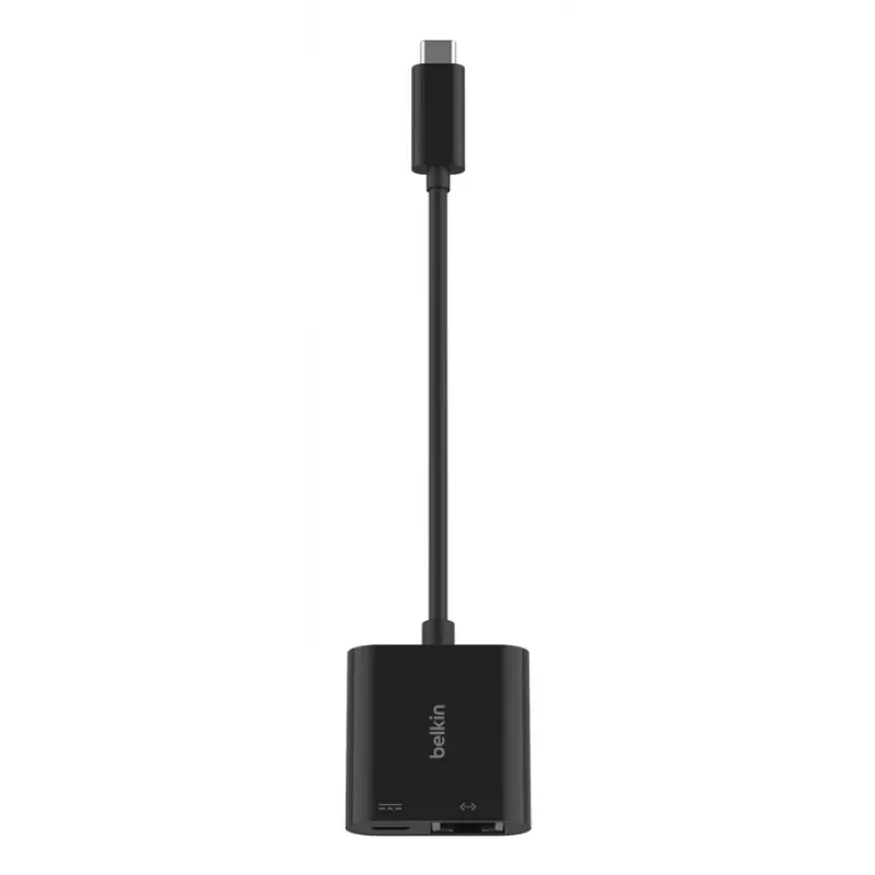 BELKIN USB-C uz Ethernet + uzlādes adapteris 100 W PD