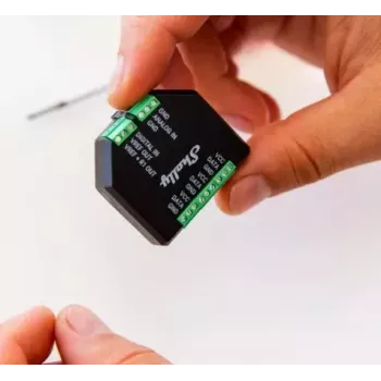 Iebūvētais temperatūras sensors Shelly Plus Add-On — vadu iekštelpu/āra sensors, -20–40°C, 37×42×15 mm