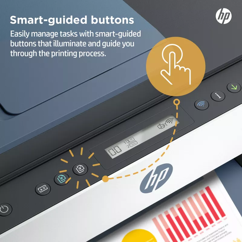 HP Smart Tank 7305 Bezvadu daudzfunkciju krāsu printeris, abpusējā drukāšana; kopētājs, skeneris