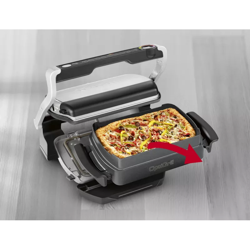 Tefal XA7278 cepamā plāts/loksne Grils Taisnstūrveida OptiGrill+ XL