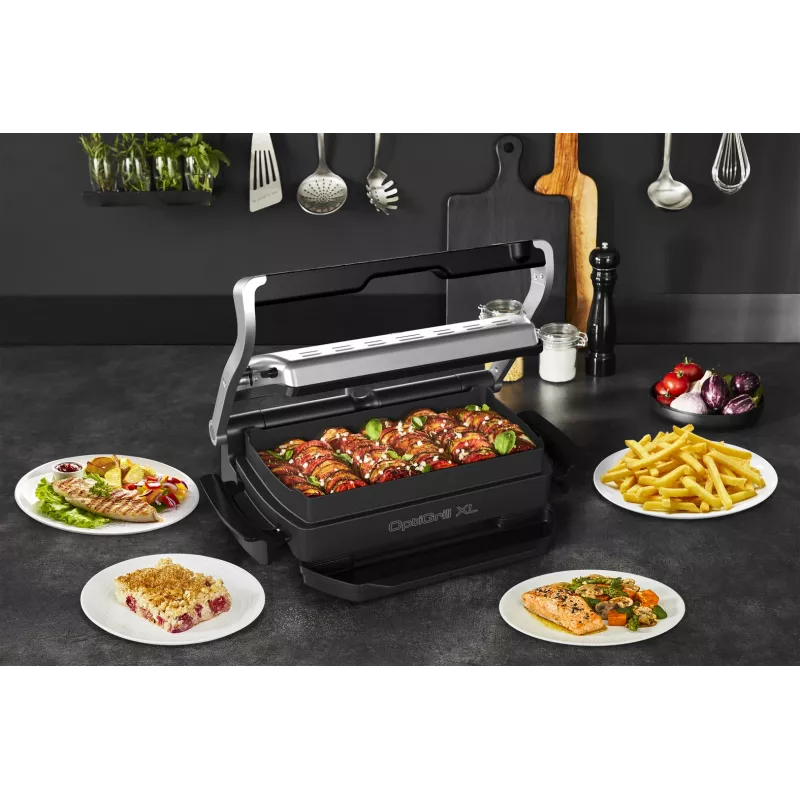 Tefal XA7278 cepamā plāts/loksne Grils Taisnstūrveida OptiGrill+ XL