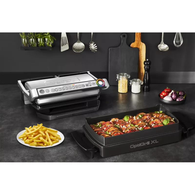 Tefal XA7278 cepamā plāts/loksne Grils Taisnstūrveida OptiGrill+ XL